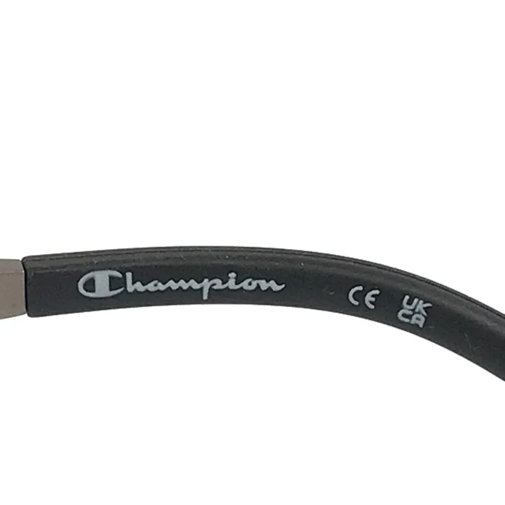 Champion Eyeglasses Frames PUSHX C02 Gunmetal Rectangle Half Rim 61-19-150